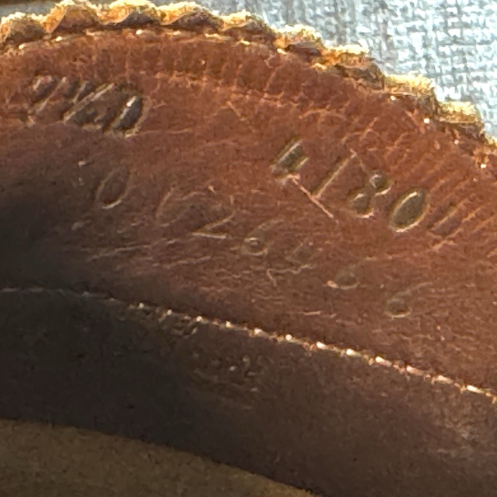 AE by Allen Edmonds Kirkwood Brown Leather Penny Loafer Women's 9 Men 7.5 D - Picture 4 of 11